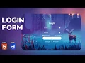 Download Lagu Login Form with HTML CSS