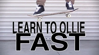 Download THE FASTEST WAY TO LEARN HOW TO OLLIE TUTORIAL MP3
