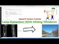 Lane Detection with Sliding Windows Map Lanes to Original Frame OpenCV Python Tutorial