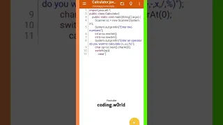 how to create a calculator in java