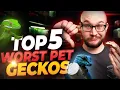 Download Lagu The 5 WORST Pet Geckos and 5 BETTER Options You'll Love | Bet You've Never Heard Of Number 4!
