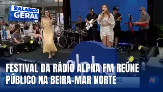 Festival da Rádio Alpha FM movimenta Beira-Mar Norte em Florianópolis