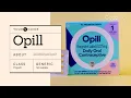 Opill How It Works How to Take It and Side Effects GoodRx