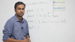 Python Version 3 - Input And Output in Tamil Python Tutorial For Beginners