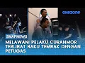 Lagu Melawan! Pelaku Curanmor Terlibat Baku Tembak dengan Petugas