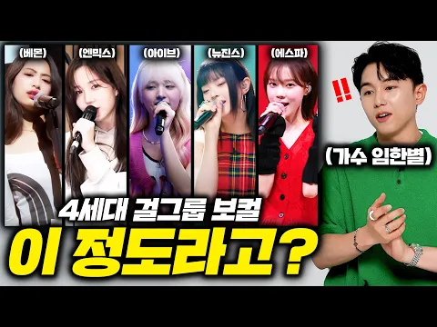 Download MP3 Korean Singer Onestar React to LIVE Cover of Girl Group vocal (HANNI,WINTER,LIZ,LILY\u0026HAEWON,AHYEON)