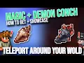 NEW TELEPORTATION ITEMS Magic Conch and Demon Conch How to get and use