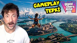 GTA 6 GAMEPLAY GELDİ - HER ŞEY EFSANE OLMUŞ - Tepki