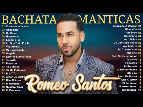 Download MP3 Romeo Santos Grandes Exitos Mix / Romeo Santos Formula Vol 3 / Album Completo 2024