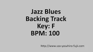 Download Jazz Blues - Key F - BPM 100 - Backing Track MP3