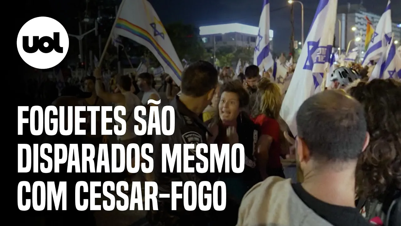 Foguetes são disparados mesmo com acordo de cessar-fogo entre Israel e palestinos