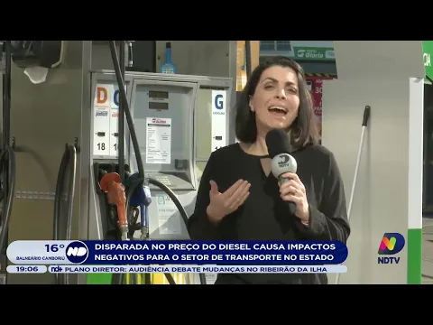 Aumento no preço do diesel impacta setor de transporte em SC