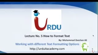 Android Development Lecture 5 Text Formatting