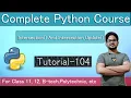Intersection Intersection - update Method in set Python Tutorial in HIndi Tutorial 104