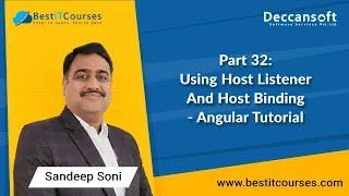 Part 32 Using Host Listener And Host Binding - Angular Tutorial