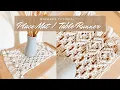 Macrame Place Mat Table Runner Tutorial Step-by-Step Guide