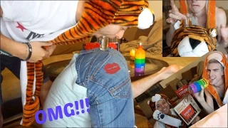 what is long and hard and has cum inside of it