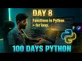 Day 8 - 100 Days of Python Challenge Starting My Coding Journey