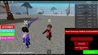 Sword simulator - Power script