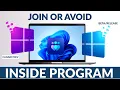 Should You JOIN Or AVOID the Windows Insider Program in 2025
