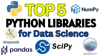 Top 5 Python Libraries For Data Science Python Libraries Data Science using Python