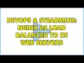 DevOps SysAdmins NGINX as Load Balancer to IIS web servers