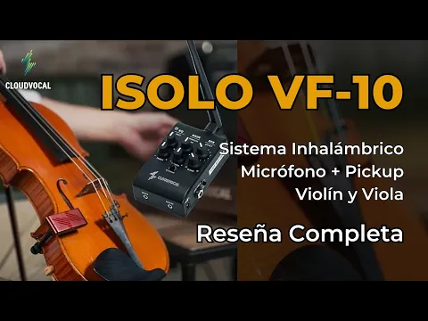 Download MP3 ISOLO VF-10 de CLOUDVOCAL (microfono y pastilla para violín y viola)