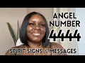 Angel Number 4444 Spirit Signs and Messages
