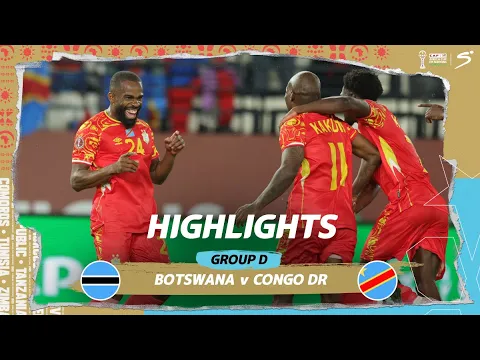 Video Thumbnail: Botswana v Congo DR | Match in 3 | CAF Africa Cup of Nations Morocco 2025