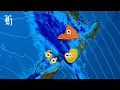 MetService Severe Weather Warning Saturday April 18 2026