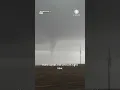 Big-Time Tornado Near Bloomington Illinois Caught on Camera