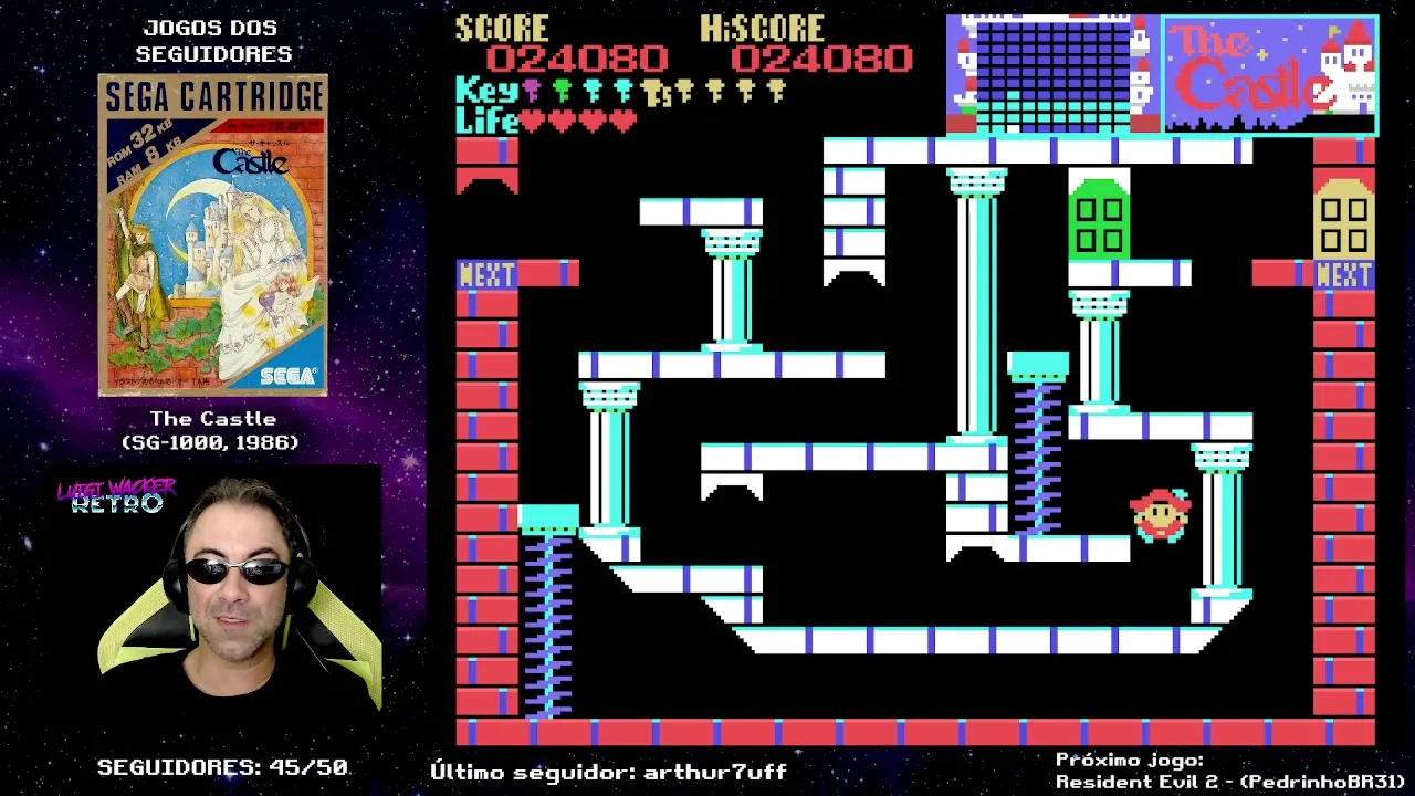 The Castle (SG-1000) - 2° Dia (Jogos dos Seguidores)