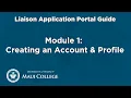 UHMC Liaison Application Guide - Module 1