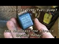 22RE No Power To Fuel Pump How to Bypass Circuit Opening Relay