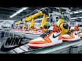 HOW NIKE SHOES ARE MADE Industrial Process in Mega Factories