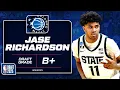 Jase Richardson selected No 25 overall by Magic 2025 NBA Draft Grades Instant Reaction