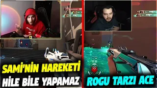 SAMİ'NİN HAREKET HİLE İNCELEMESİNE ALINMIŞTIR!! ROGU TARZI ACE | VALORANT EN İYİ ANLAR #839