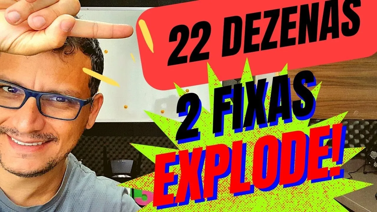 LOTOFÁCIL 22 DEZENAS COM 2 FIXAS EM 25 JOGOS [Matemática du Zazá/ Planilha Grátis Lotofácil]