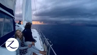 The Perfect Storm – Bad Weather Sailing / Daily Life on a Catamaran (Zatara Ep 61)