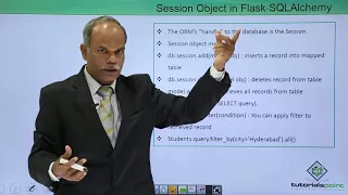 Flask Framework - SQL Alchemy
