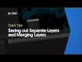 Saving out Separate Layers and Merging Layers Notch Quick Tip