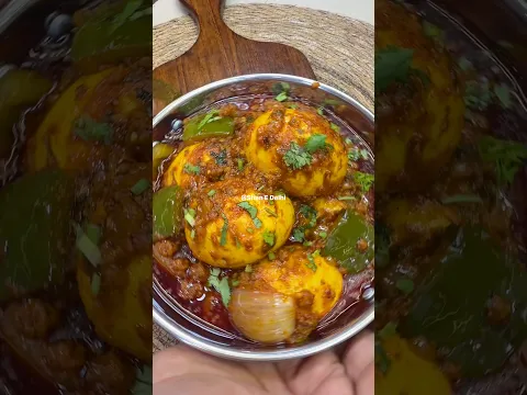 Duniya Ka Sabse Tasty Anda Karahi Banane Ka Sabse Asaan Tarika, Anda Kadai Masala, Anda Masala Curry