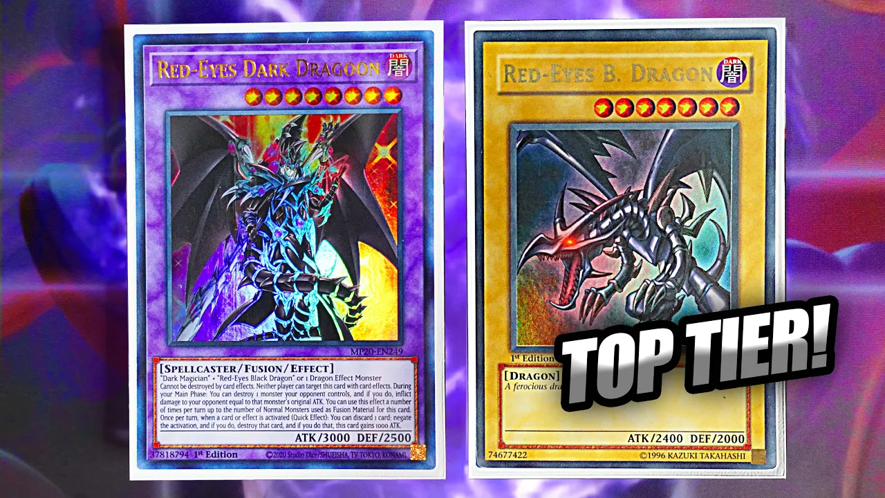 Yu-Gi-Oh! THE NEW GOD TIER! RED-EYES DECK PROFILE 2020! + 2 CARD AUTO WIN COMBO! (Competitive)