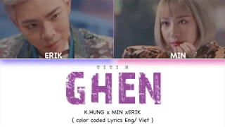 Download GHEN  | KHẮC HƯNG x MIN x ERIK  (Color Coded Lyrics Eng/Viet) MP3