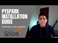 Pyspark Installation Guide