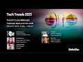 Hardware Takes Over the World Deloitte Tech Trends 2025 Deep-Dive Panel