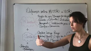 Diferenças entre Missão e Visão. Resumo. Pontos específicos.