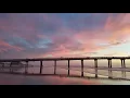 First light on St Augustine Beach at low tide