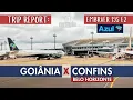 Lagu Do Aeroporto de Goiânia, voando para Belo Horizonte - Confins - AZUL - TRIP REPORT - Ir e Descobrir