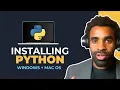 How to Install Python on Windows MacOS - Step-by-Step Guide